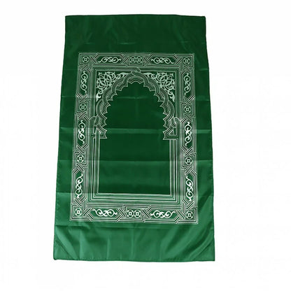 Tapis de prière de poche avec boussole, sajada de voyage - MUWAHHID