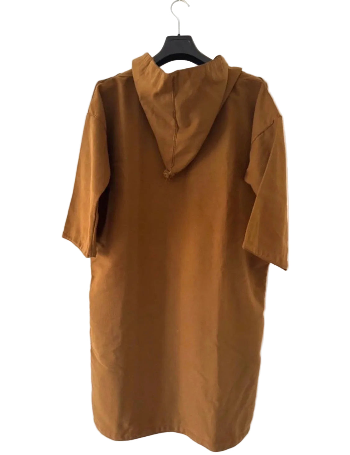 Kachabiya algérienne traditionnelle à capuche - marron - MUWAHHID